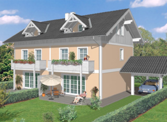 Semi-detached houses on the outskirts