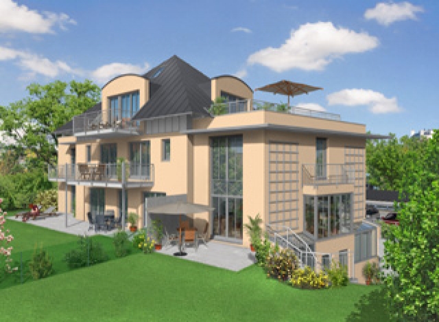 Classicistic multiple family villa