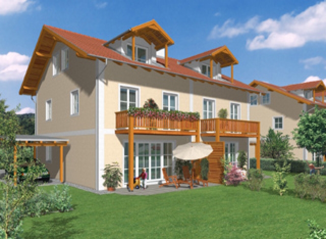 Country house style semi-detached houses